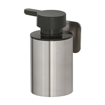 Tiger Colar Soap Dispenser - Brushed Stainless Steel  Profile Large Image