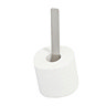 Tiger Colar Spare Toilet Roll Holder - Brushed Stainless Steel In Bathroom Large Image