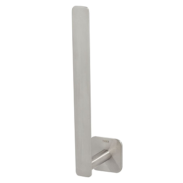 Tiger Colar Spare Toilet Roll Holder - Brushed Stainless Steel  Profile Large Image