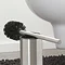 Tiger Colar Toilet Brush & Holder - Brushed Stainless Steel  In Bathroom Large Image