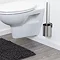 Tiger Colar Toilet Brush & Holder - Brushed Stainless Steel  Newest Large Image