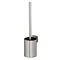 Tiger Colar Toilet Brush & Holder - Brushed Stainless Steel Large Image