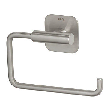 Tiger Colar Toilet Paper Holder - Brushed Stainless Steel  Profile Large Image