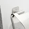 Tiger Colar Toilet Paper Holder with Cover - Brushed Stainless Steel  additional Large Image