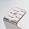 Tiger Colar Toilet Roll Holder with Shelf - Polished Stainless Steel Feature Large Image