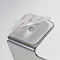 Tiger Colar Toilet Roll Holder with Shelf - Polished Stainless Steel Standard Large Image