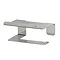 Tiger Colar Toilet Roll Holder with Shelf - Polished Stainless Steel  In Bathroom Large Image