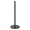 Tiger Tune Freestanding Spare Toilet Roll Holder - Brushed Black Metal/Black  Profile Large Image