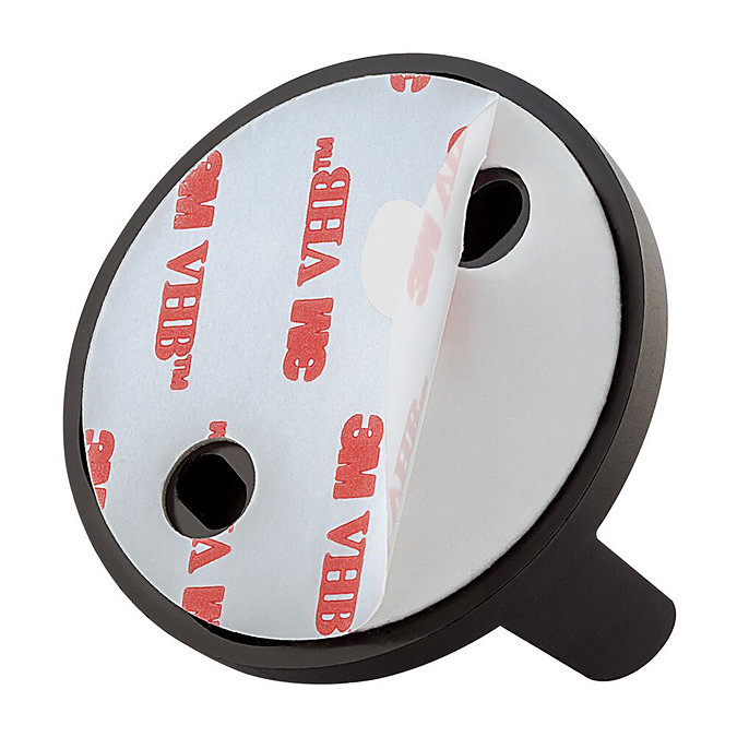 Tiger Tune Spare Toilet Roll Holder - Brushed Brass/Black Feature Large Image