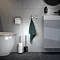 Tiger Tune Swivel Soap Dispenser - Brushed Stainless Steel/Black Newest Large Image