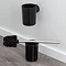 Tiger Tune Swivel Toilet Brush & Holder - Brushed Stainless Steel/Black additional Large Image