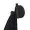 Tiger Tune Towel Hook - Brushed Black Metal/Black  Standard Large Image
