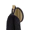 Tiger Tune Towel Hook - Brushed Brass/Black  Standard Large Image