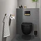Tiger Tune Towel Hook - Brushed Brass/Black additional Large Image