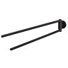 Tiger Urban Double Swivel Towel Rail - Black  Feature Large Image