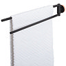 Tiger Urban Double Swivel Towel Rail - Black  In Bathroom Large Image
