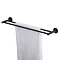 Tiger Urban Double Towel Rail - Black Large Image