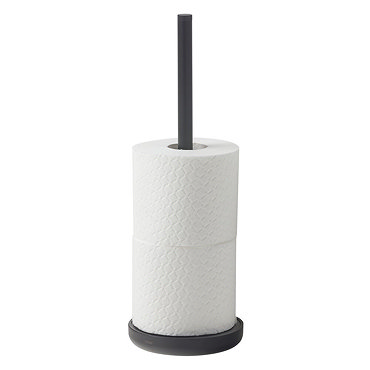 Tiger Urban Freestanding Spare Toilet Roll Holder - Black  Profile Large Image