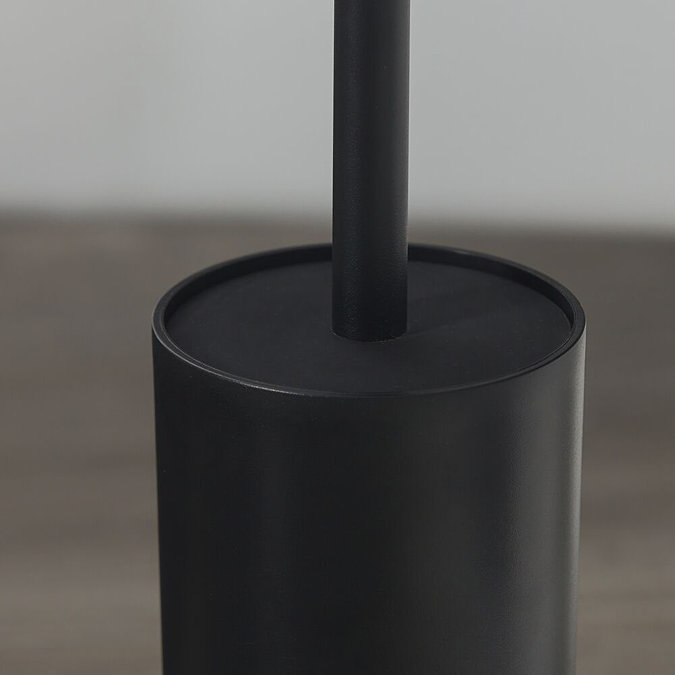Tiger Urban Freestanding Toilet Brush & Holder - Black Feature Large Image