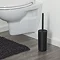 Tiger Urban Freestanding Toilet Brush & Holder - Black In Bathroom Large Image