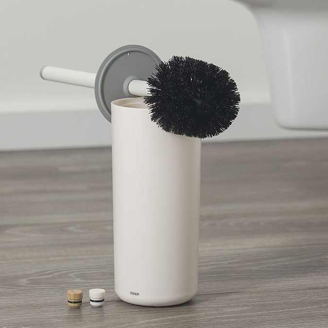 Tiger Urban Freestanding Toilet Brush & Holder - White  Standard Large Image