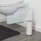 Tiger Urban Freestanding Toilet Brush & Holder - White  In Bathroom Large Image