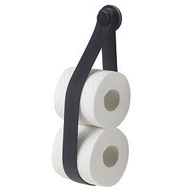 Tiger Urban Spare Toilet Roll Holder - Black Large Image