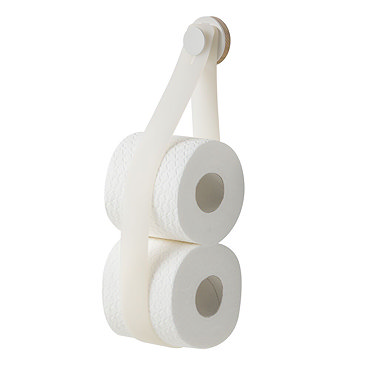 Tiger Urban Spare Toilet Roll Holder - White  Profile Large Image