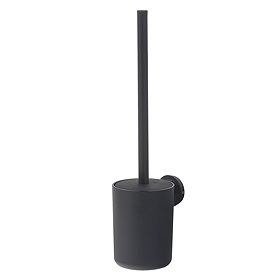 Tiger Urban Toilet Brush & Holder - Black Large Image