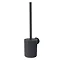 Tiger Urban Toilet Brush & Holder - Black Large Image