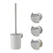 Tiger Urban Toilet Brush & Holder - White Feature Large Image