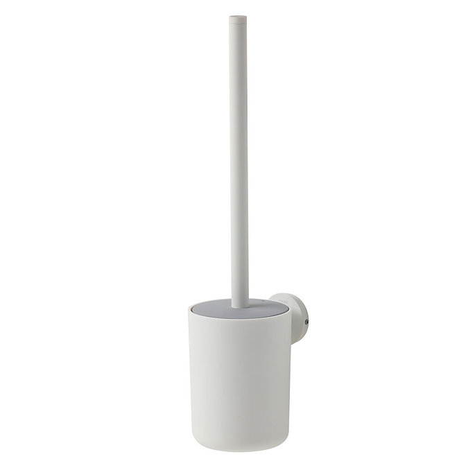 Tiger Urban Toilet Brush & Holder - White Large Image