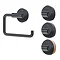 Tiger Urban Toilet Roll Holder - Black Feature Large Image