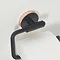 Tiger Urban Toilet Roll Holder - Black In Bathroom Large Image