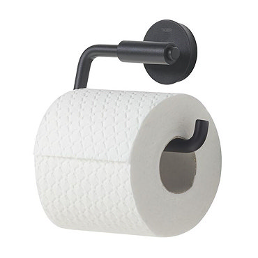 Tiger Urban Toilet Roll Holder - Black  Profile Large Image
