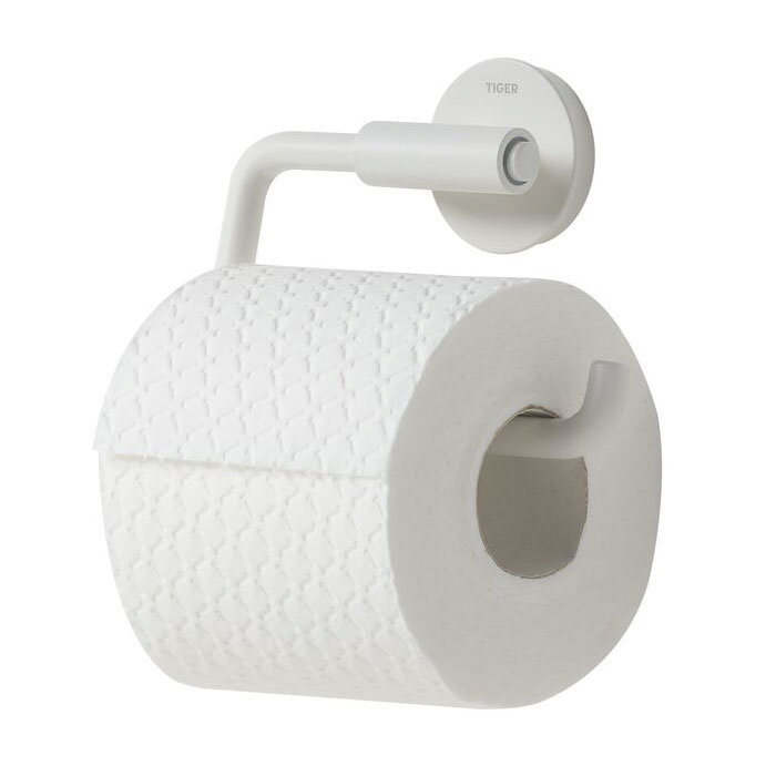 Tiger Urban Toilet Roll Holder - White Large Image