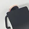 Tiger Urban Toilet Roll Holder with Cover - Black In Bathroom Large Image