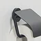 Tiger Urban Toilet Roll Holder with Cover - Black additional Large Image