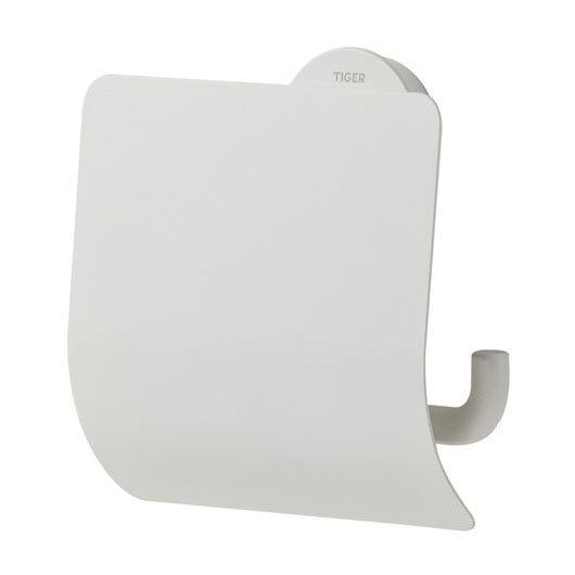 Tiger Urban Toilet Roll Holder with Cover - White  Standard Large Image