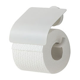 Tiger Urban Toilet Roll Holder with Cover - White Medium Image
