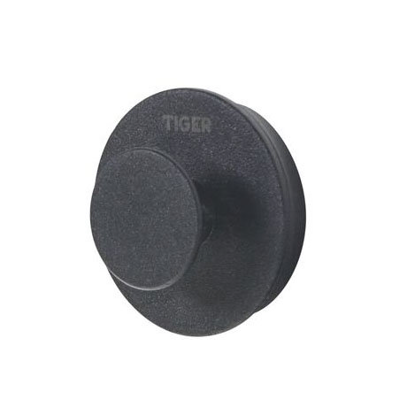 Tiger Urban Towel Hook - Black Feature Large Image