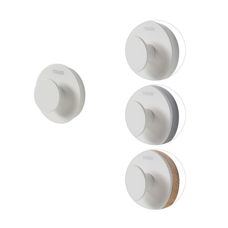 Tiger Urban Towel Hook - White Standard Large Image
