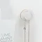 Tiger Urban Towel Hook - White  In Bathroom Large Image