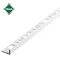 Tile Rite 10mm White Ultra Shine L-Shape Tile Trim Large Image