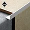 Tile Rite 15mm White L-Shape PVC Tile Trim  Profile Large Image