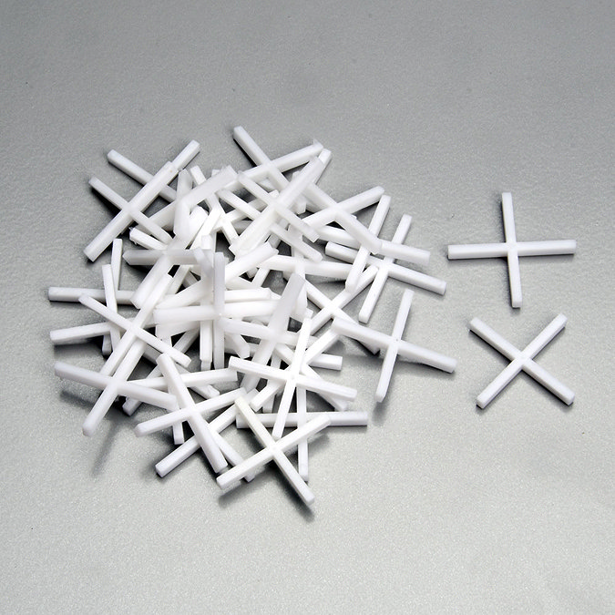 Tile Rite 3mm Long Leg Tile Spacers (Pack of 250)  Profile Large Image