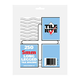Tile Rite 5mm Long Leg Tile Spacers (Pack of 250) Medium Image