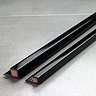 Tile Rite 6mm Black High Gloss Square Tile Trim Large Image