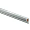 Tile Rite 6mm White High Gloss Square Tile Trim Profile Large Image