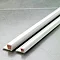 Tile Rite 6mm White High Gloss Square Tile Trim Large Image